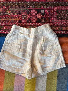 NWT Madewell xxs linen shorts LINEN
